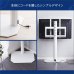 画像7: 【送料無料】美しいフォルムの八角壁寄せテレビスタンド　【OCTA -オクタ-】 【代引不可】メーカー出荷