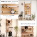 画像12: 【送料無料】突っ張り木板ラダーラック（幅80cm）【Escala-エスカーラ-】【代引不可】メーカー出荷