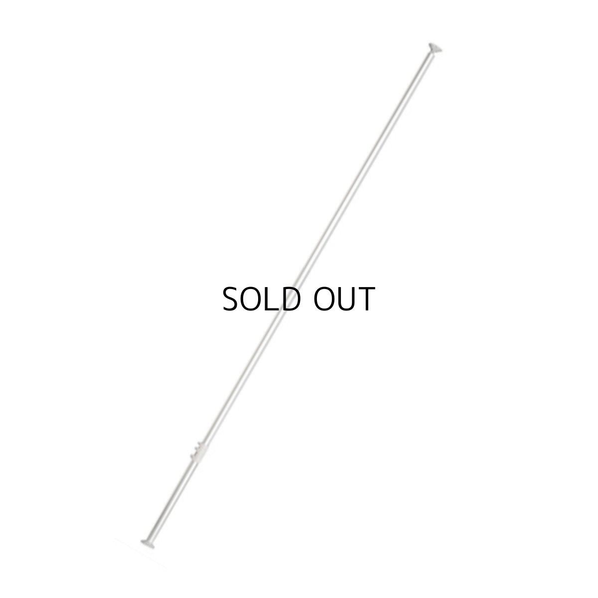 画像1: ヒガシ HPシステム オプションパーツ アルミ製突っ張りポール 高さ：2,600〜3,000mm用［テレビ壁取付け ポールシステム専用パーツ］ HPS20-6S (1)