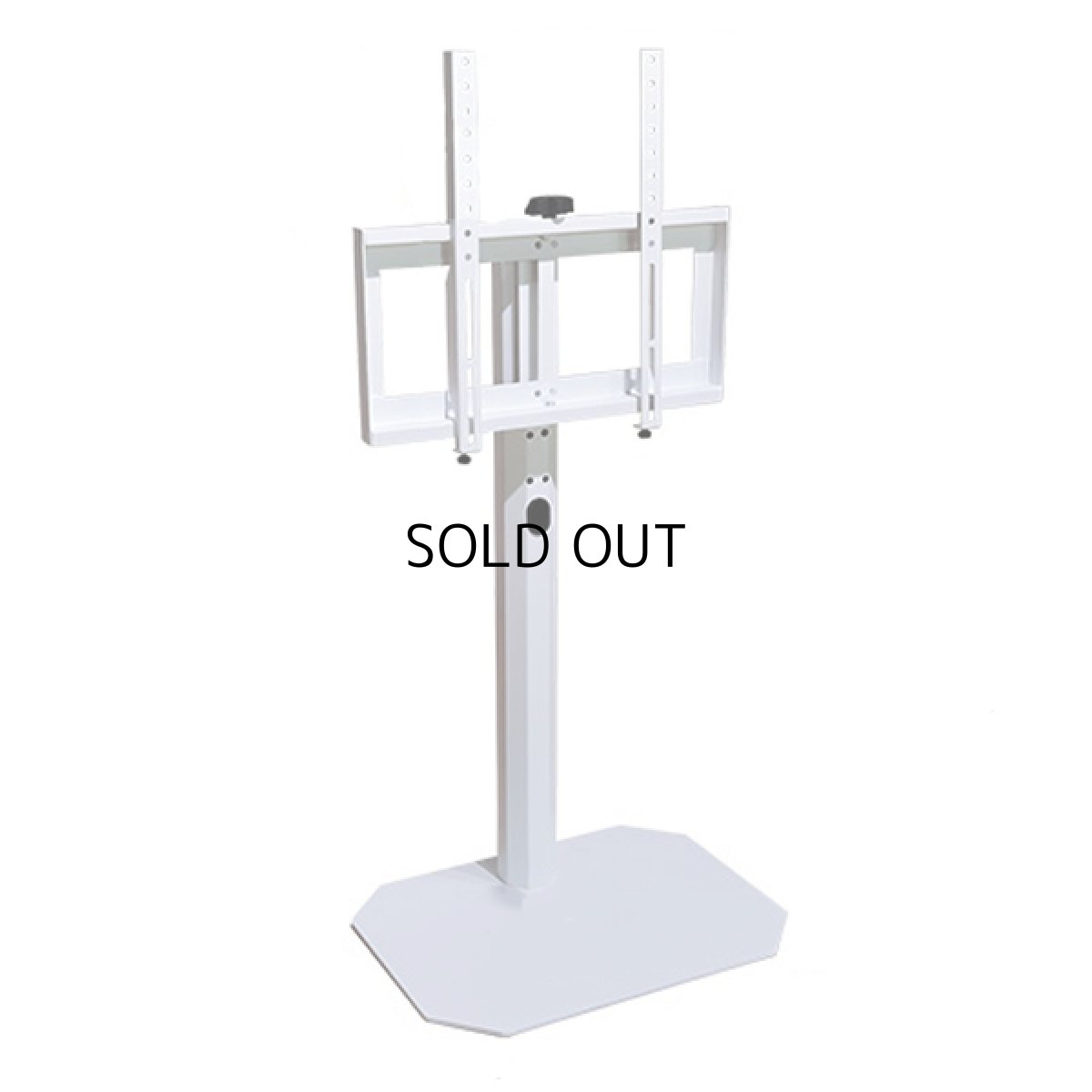 画像2: 【送料無料】美しいフォルムの八角壁寄せテレビスタンド　【OCTA -オクタ-】 【代引不可】メーカー出荷 (2)