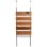 画像1: 突っ張り木板ラダーラック（幅80cm）【Escala-エスカーラ-】【代引不可】メーカー出荷 (1)