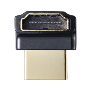 画像10: 【送料無料】HDMIアダプタ HDMI アダプタ L字型 上向き オス メス コネクタ パソコン アクセサリー AD-HD26LU