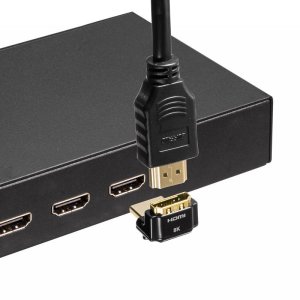 画像5: 【送料無料】HDMIアダプタ HDMI アダプタ L字型 上向き オス メス コネクタ パソコン アクセサリー AD-HD26LU