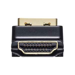 画像7: 【送料無料】HDMIアダプタ HDMI アダプタ L字型 上向き オス メス コネクタ パソコン アクセサリー AD-HD26LU