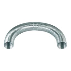 画像2: バクマ工業 100φ用アルミフレキダクト(換気口関連部材)　B-100AD-12 3.5m (2)