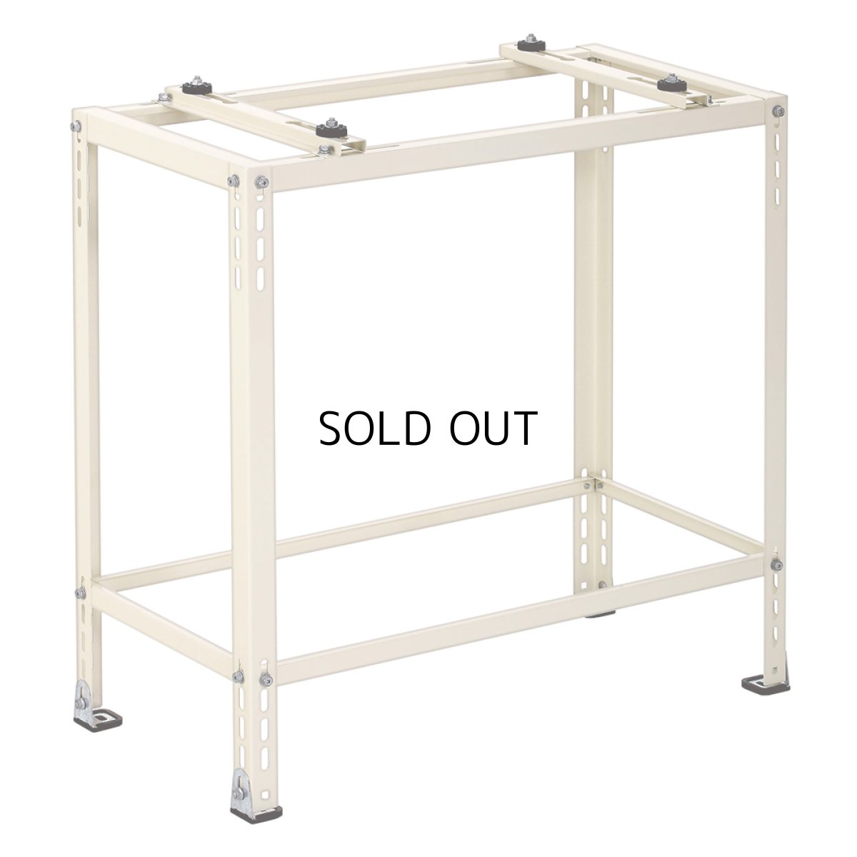 画像1: 平地高置・増設用エアコン室外機架台 塗装仕上げ ルームエアコン B-HTF (1)