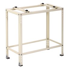 画像1: 平地高置・増設用エアコン室外機架台 塗装仕上げ ルームエアコン B-HTF (1)