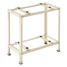 画像1: 平地・二段置用エアコン室外機架台 エアコン室外ユニット用据付架台 塗装仕上げ ルームエアコン 送料無料 B-HWT-L4 (1)