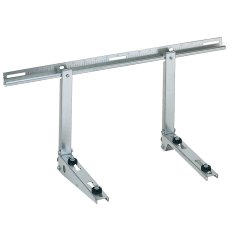 画像1: エアコン室外ユニット用据付架台 壁面取り付け用 高耐蝕溶融メッキ鋼板 ルームエアコン B-KZAM (1)