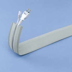 画像3: 【送料無料】ソフトケーブルカバー ケーブルプロテクター ワイヤープロテクター 幅25.4mm 長さ2m DIY 配線 CA-25N2