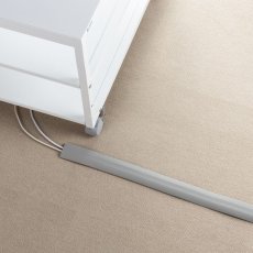 画像2: 【送料無料】ソフトケーブルカバー ケーブルプロテクター ワイヤープロテクター 幅50.8mm 長さ2m DIY 配線 CA-50N2 (2)