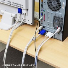 画像2: 【送料無料】ケーブルカバー ケーブルプロテクター ケーブルタイ スパイラル 内寸直径12mm 2m巻き DIY 配線 CA-SP12 (2)