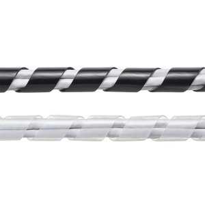 画像1: 【送料無料】ケーブルカバー ケーブルプロテクター ケーブルタイ スパイラル 内寸直径12mm 2m巻き DIY 配線 CA-SP12