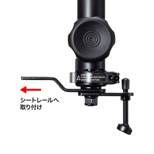 画像8: 【送料無料】タブレット スタンド ipad ホルダー アーム 車 7-11インチ 車載用タブレットスタンド CAR-SPHLD2