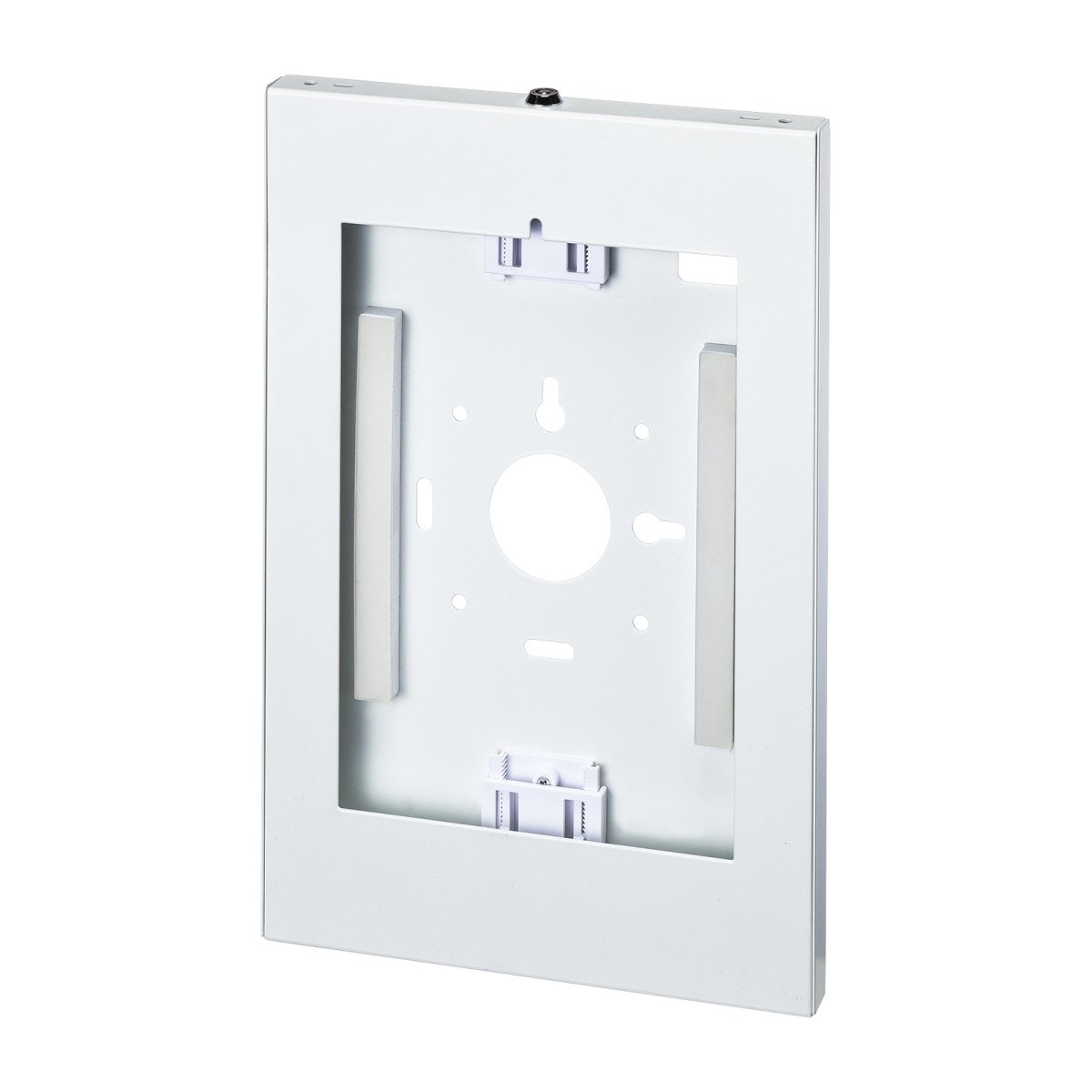 画像2: 【送料無料】タブレット スタンド ipad ホルダー 壁面  鍵付き 9.7-11インチ iPad用スチール製ケース CR-LAIPAD16 (2)