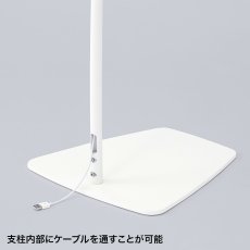 画像7: 【送料無料】タブレット スタンド ipad ホルダー アーム 高さ 角度調整 VESA取付けサイネージスタンド（床置き用） CR-LAST20 (7)