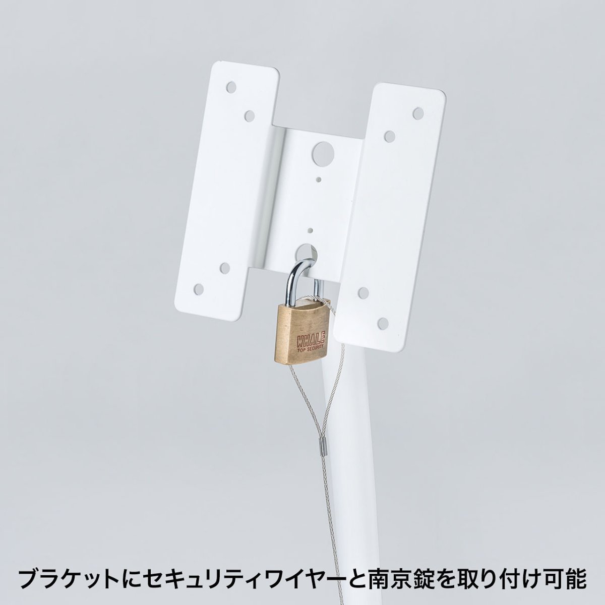 画像8: 【送料無料】タブレット スタンド ipad ホルダー アーム 高さ 角度調整 VESA取付けサイネージスタンド（床置き用） CR-LAST20 (8)