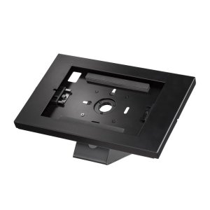 画像1: 【送料無料】タブレット スタンド ipad ホルダー 壁面  鍵付き 9.7-11インチ iPad用スチール製スタンド付きケース CR-LASTIP34