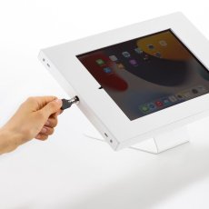 画像10: 【送料無料】タブレット スタンド ipad ホルダー 壁面  鍵付き 9.7-11インチ iPad用スチール製スタンド付きケース CR-LASTIP34 (10)