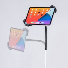 画像4: 【送料無料】タブレット スタンド ipad ホルダー アーム キャスター付き 360度回転 7-11インチ iPad・タブレット用キャスター付きスタンド（ホワイト）CR-LASTTAB16W CR-LASTTAB16W CR-LASTTAB16W (4)