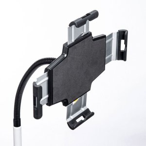 画像6: 【送料無料】タブレット スタンド ipad ホルダー アーム キャスター付き 360度回転 9-13インチ iPad・タブレット用キャスター付スタンド(13インチ対応) CR-LASTTAB34W