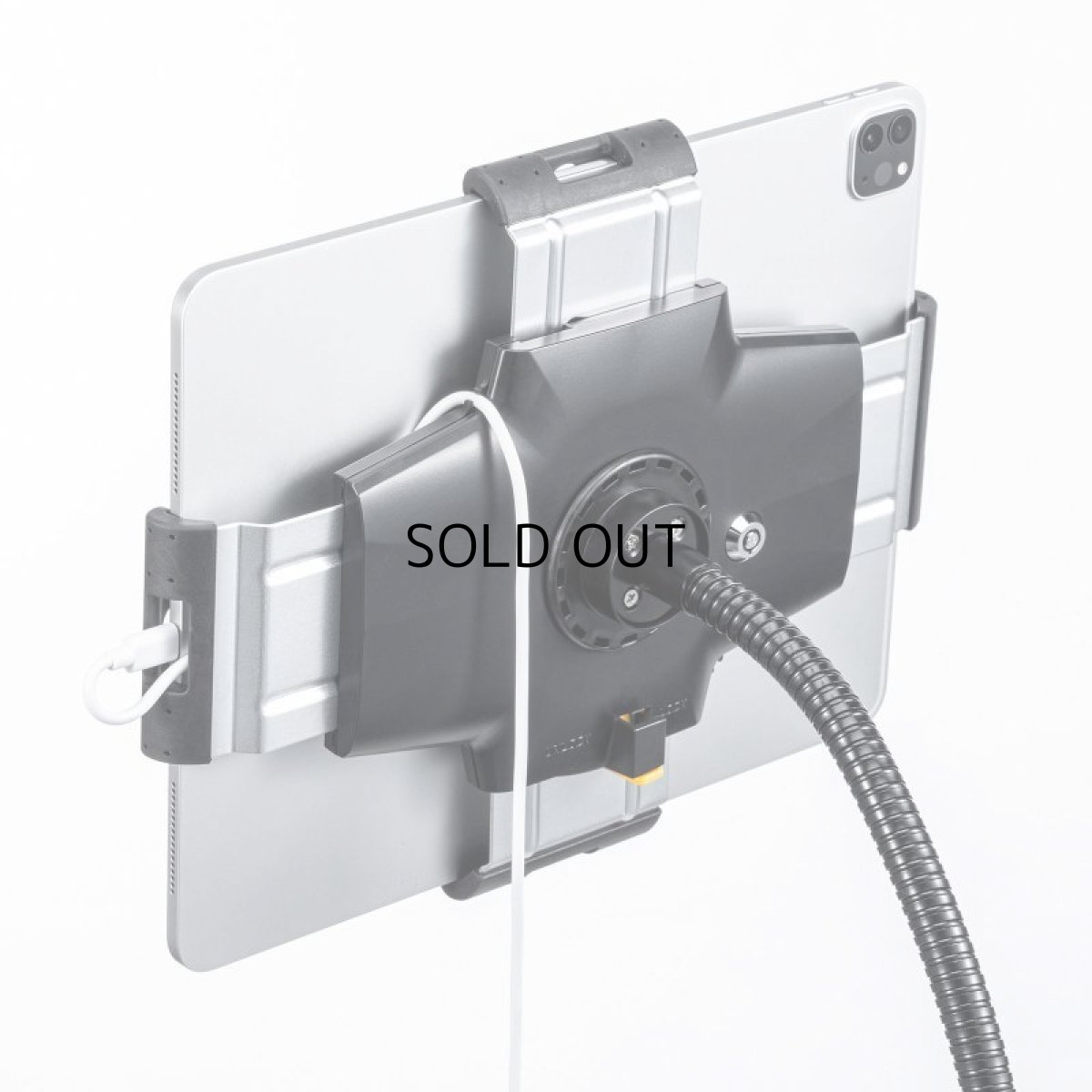 画像8: 【送料無料】タブレット スタンド ipad ホルダー アーム キャスター付き 360度回転 9-13インチ iPad・タブレット用キャスター付スタンド（13インチ対応） CR-LASTTAB34W (8)