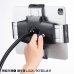 画像10: 【送料無料】タブレット スタンド ipad ホルダー アーム キャスター付き 360度回転 9-13インチ iPad・タブレット用キャスター付スタンド(13インチ対応) CR-LASTTAB34W (10)