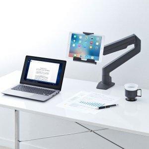 画像10: 【送料無料】タブレット スタンド ipad ホルダー 9-12インチ iPad・タブレット用VESA取付けホルダー CR-LATAB20BK