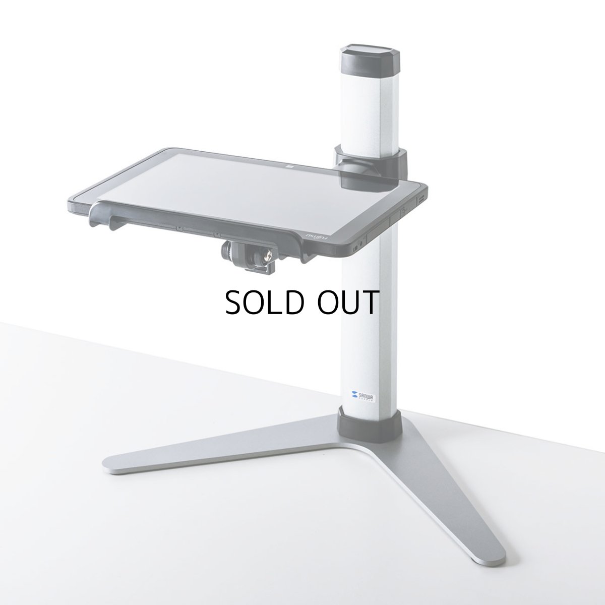 画像9: 【送料無料】タブレット スタンド ipad ホルダー 書画カメラ 無段階 高さ調整 7〜13インチ対応iPad・タブレットステージ CR-LATAB25 (9)
