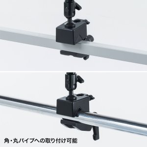 画像10: 【送料無料】タブレット スタンド ipad ホルダー アーム クランプ式 支柱 9.7〜13インチ対応iPad・タブレット用支柱取付けアーム CR-LATAB27