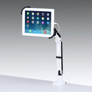 画像2: 【送料無料】タブレット スタンド ipad ホルダー アーム クランプ式 7〜11インチ対応iPad・タブレット用アーム（クランプ式・2本アーム） CR-LATAB9