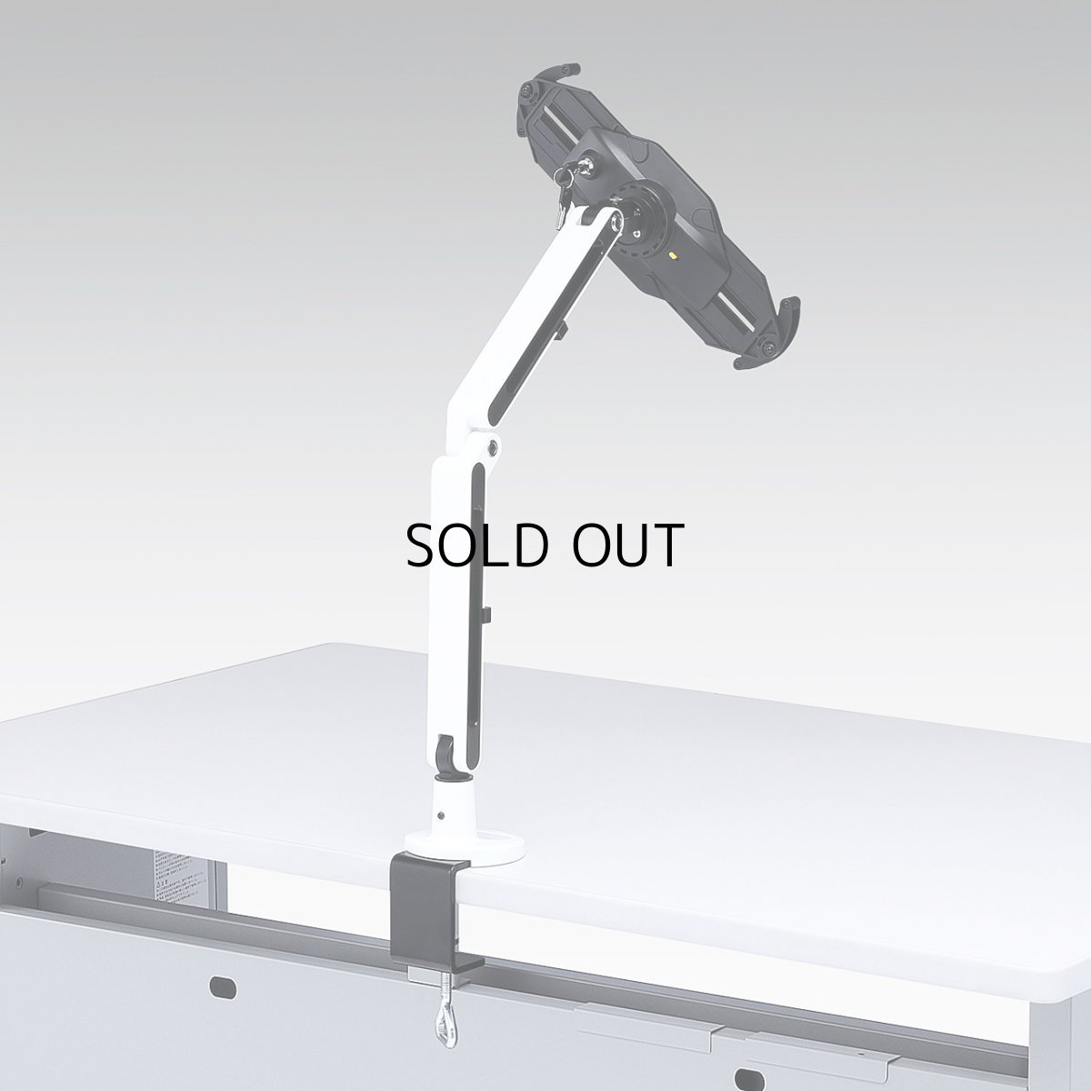 画像3: 【送料無料】タブレット スタンド ipad ホルダー アーム クランプ式 7〜11インチ対応iPad・タブレット用アーム（クランプ式・2本アーム） CR-LATAB9 (3)