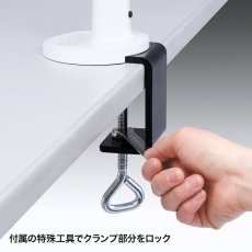 画像10: 【送料無料】タブレット スタンド ipad ホルダー アーム クランプ式 7〜11インチ対応iPad・タブレット用アーム（クランプ式・2本アーム） CR-LATAB9 (10)