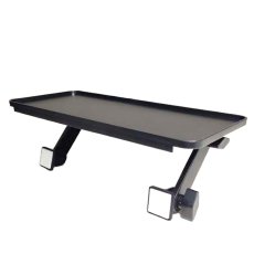 画像1: 【3kgまでOK】 テレビ・モニター上シェルフ ラック 取り付け簡単 ズレにくい LS-SHV02 (1)