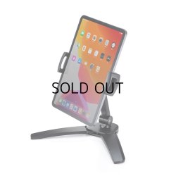 画像2: 【送料無料】タブレット スタンド ipad ホルダー アーム 360度回転 角度調整 コンパクト 6-13インチ タブレット用アームスタンド PDA-STN37BK