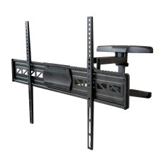 画像2: 【46〜90型対応】大型テレビ対応 スタイリッシュ壁掛け金具 上下左右角度調節ダブルアーム - PRM-HILEV9 (2)