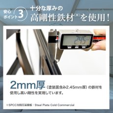 画像17: 【42〜90型対応】大型テレビ対応 壁掛け金具 上下左右角度調節ロングアーム - PRM-LSX8 ポケット付き (17)