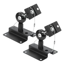 画像1: スピーカー 壁掛け 天吊り  送料無料 角度調節 - SPK-PRZ01 (1)