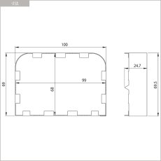 画像5: 【2×4ディアウォールR専用】 耐震強化パーツ エアースペーサー WDY-AIR-T (5)