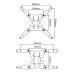 画像5: VESA拡張アタッチメント adaptor-1　テレビ壁掛け金具　壁掛けテレビ (5)