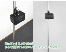 画像5: エアーポール2本とスピーカー取付け金具(ペア)のセット商品 AP-SWB101-2 (5)