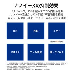 画像5: パナソニック(Panasonic) エアコン 18畳用 パナソニック EXシリーズ CS-566DEX2-W ホワイト系 配送のみ/設置工事なし (5)
