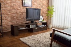 画像5: 【送料無料】テレビ台 ローボード テレビボード 壁寄せ 壁寄せテレビ おしゃれ 送料無料 102018 (5)