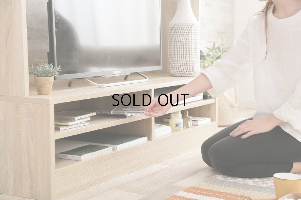 画像7: 【送料無料】テレビ台 ハイタイプ テレビボード 壁寄せ 壁寄せテレビ おしゃれ 壁面収納 送料無料 134001 (7)