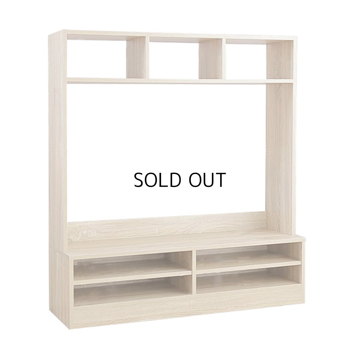 画像1: 【送料無料】テレビ台 ハイタイプ テレビボード 壁寄せ 壁寄せテレビ おしゃれ 壁面収納 送料無料 134001 (1)