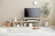 画像3: 【送料無料】テレビ台 ローボード テレビボード 壁寄せ 壁寄せテレビ おしゃれ 送料無料 134002 (3)