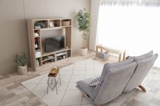 画像11: 【送料無料】テレビ台 ハイタイプ テレビボード 壁寄せ 壁寄せテレビ おしゃれ 壁面収納 送料無料 134003 (11)