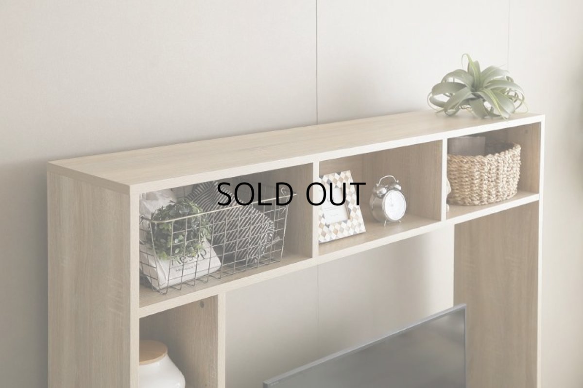 画像7: 【送料無料】テレビ台 ハイタイプ テレビボード 壁寄せ 壁寄せテレビ おしゃれ 壁面収納 送料無料 134003 (7)