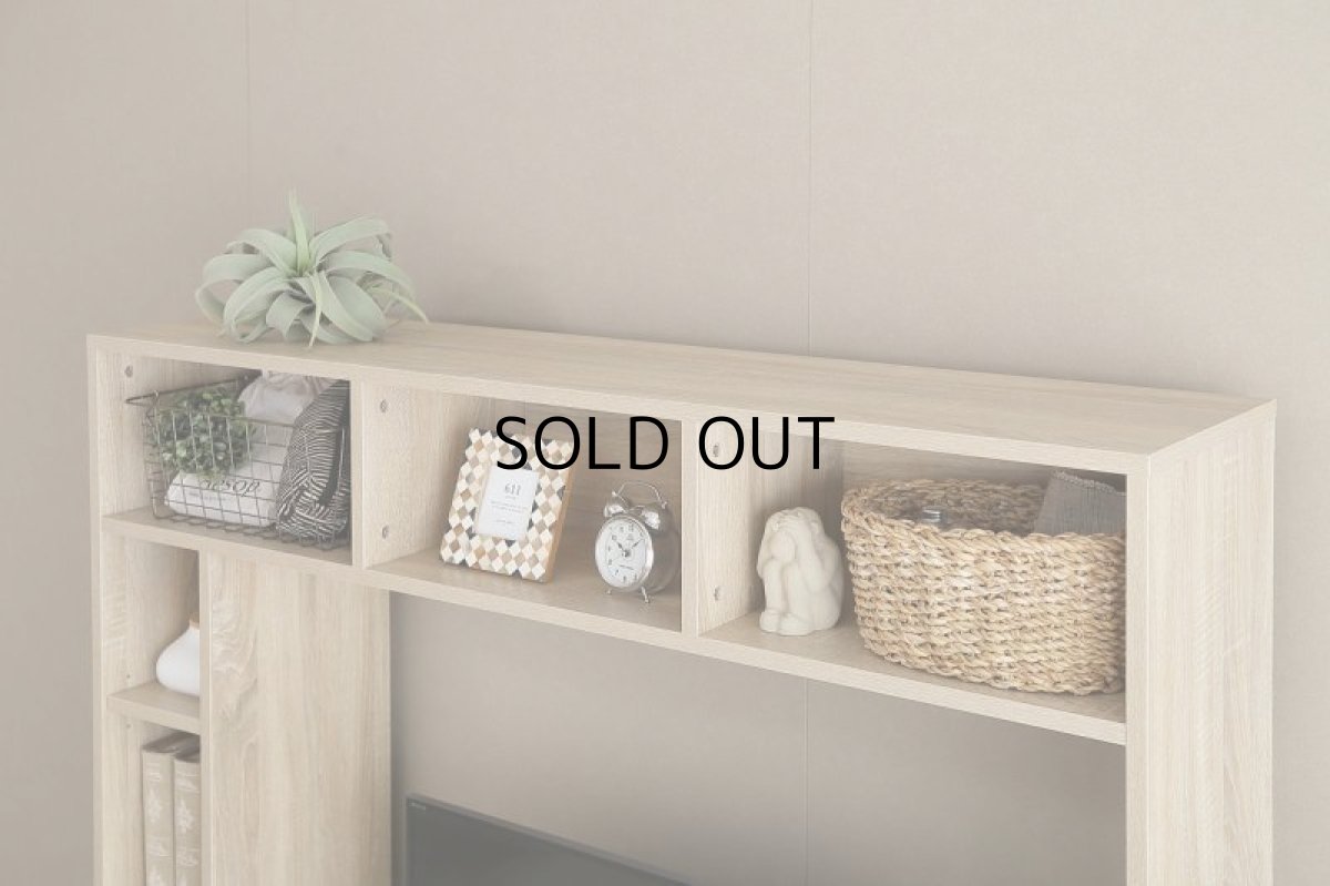 画像8: 【送料無料】テレビ台 ハイタイプ テレビボード 壁寄せ 壁寄せテレビ おしゃれ 壁面収納 送料無料 134003 (8)