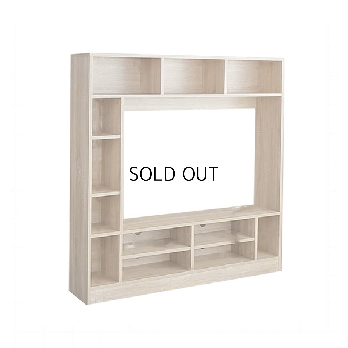 画像1: 【送料無料】テレビ台 ハイタイプ テレビボード 壁寄せ 壁寄せテレビ おしゃれ 壁面収納 送料無料 134003 (1)